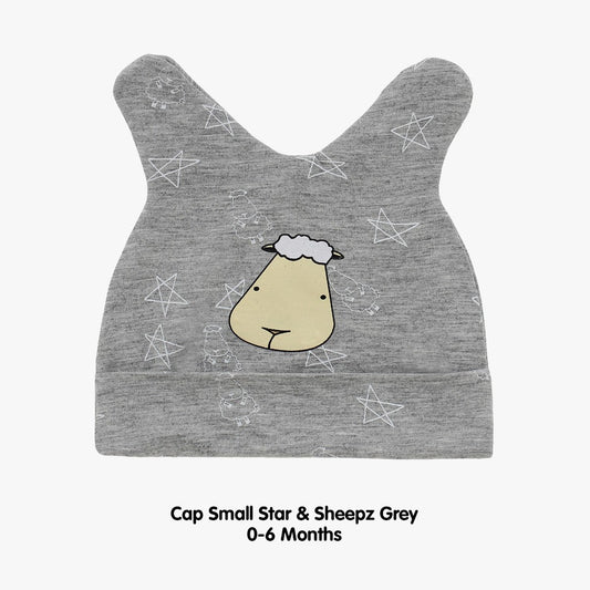 Baabaasheepz Bamboo Cap / Topi Baabaasheepz Bayi 0-6months