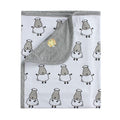 Double Layer Blanket Big Sheepz  Baa Baa Sheepz / Selimut Bayi 80x100cm Baabaasheepz