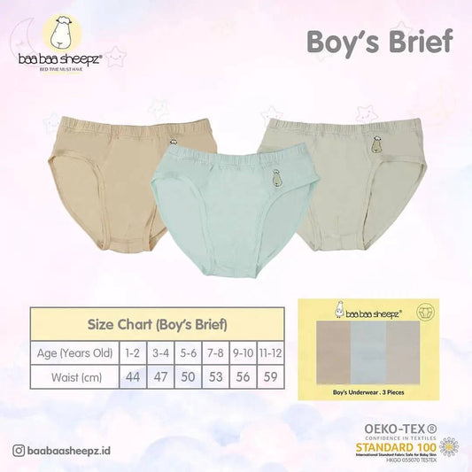 BAABAASHEEPZ UNDERWEAR FOR KIDS / CELANA DALAM ANAK BAABAASHEEPZ