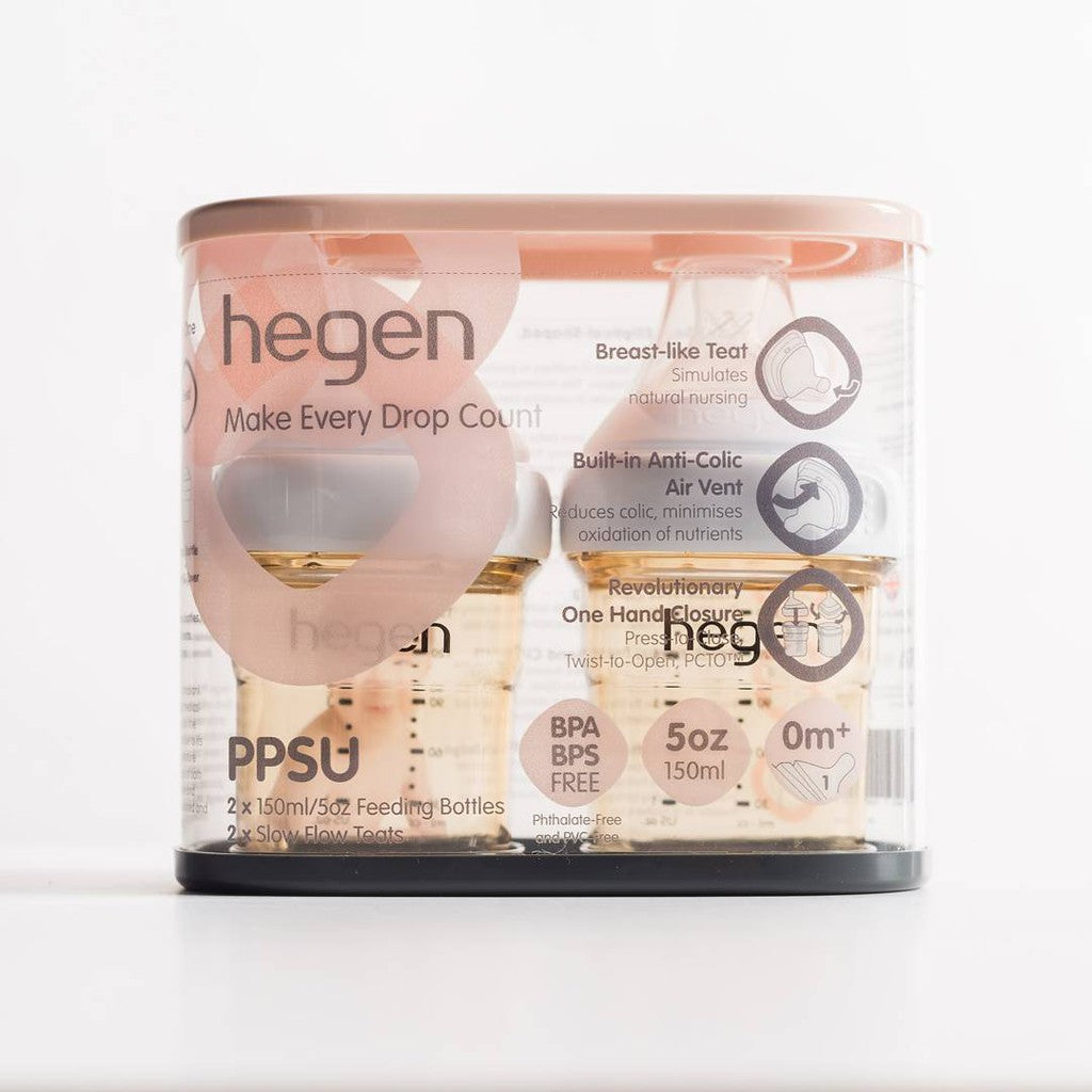 Hegen PCTO™ 150ml/5oz Feeding Bottle PPSU (2pack)