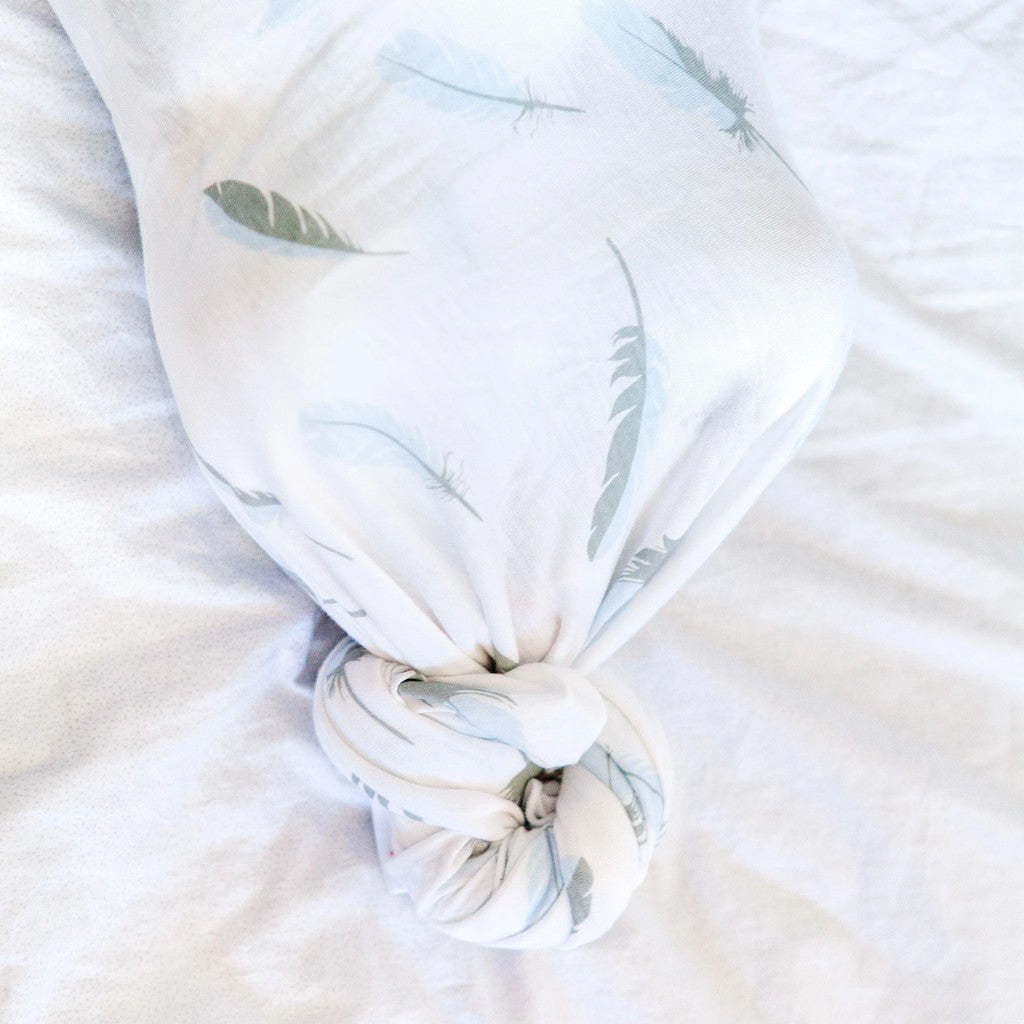 Bebitza 2 pack Bamboo Baby Wrap - Bird Feather / Bedongan Bayi Import