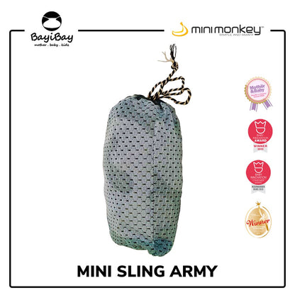 Minimonkey Mini Sling Army / Gendongan Bayi