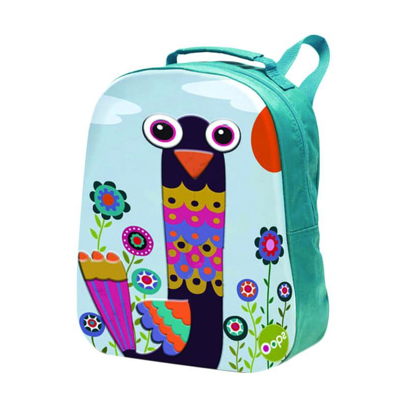 OOPS Happy Backpack Peacock / Tas Anak Sekolah / Tas Anak Import