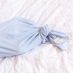 Bebitza 2 pack Bamboo Baby Wrap - Cream Blue /  Bedongan Bayi Import