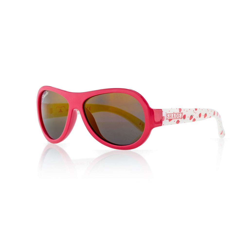 Shadez Kids Sunglasses Designers Strawberry Red / Kacamata Jemur Anak