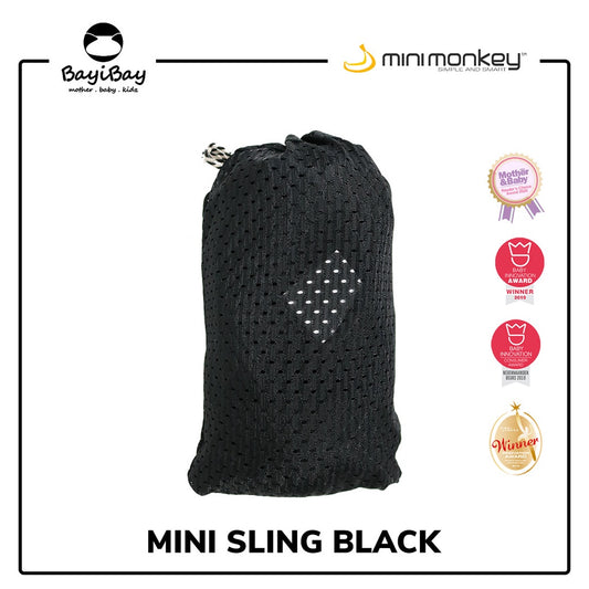 Minimonkey Mini Sling Mesh Black