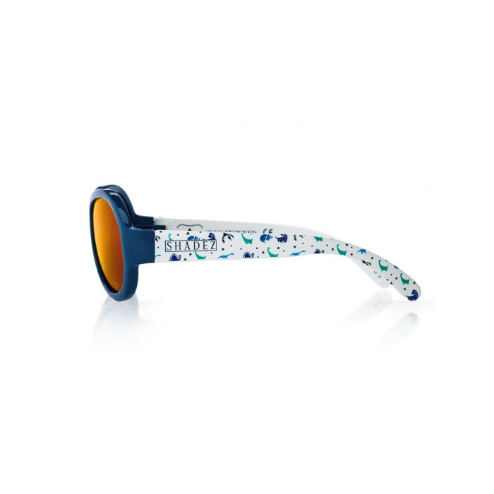 Shadez Eyewear Designers Sunglasses Dino Blue Baby 0-3yr