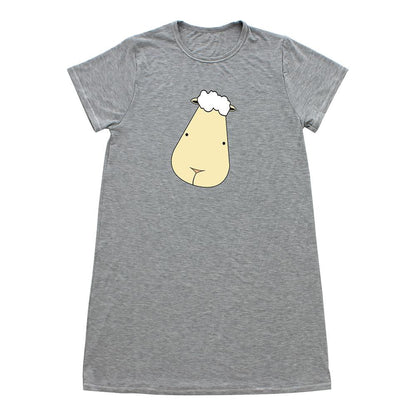 Dress Grey Baa Baa Sheepz / Dress Dewasa Baa Baa Sheepz
