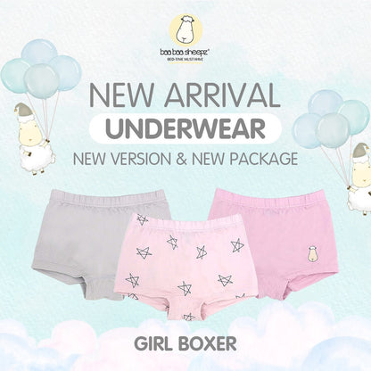 UNDERWEAR GIRL BOXER FOR KIDS BAABAASHEEPZ / CELANA DALAM ANAK