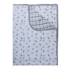 Double Layer Blanket Big Sheepz White Large Adult  / Selimut Large 140x210cm Baabaasheepz