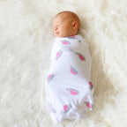 Bebitza 2 pack Bamboo Baby Wrap - Bird Feather / Bedongan Bayi Import