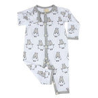 Baa Baa Sheepz Romper Snap Big Sheepz White / Romper Anak Impor