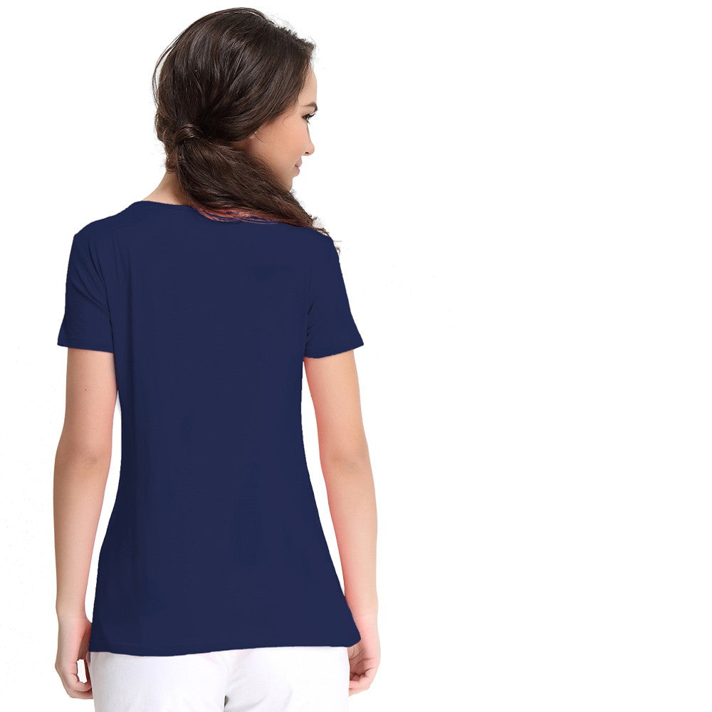 Spring Maternity Aggie Empire Top Blue Navy/ Baju Hamil Impor