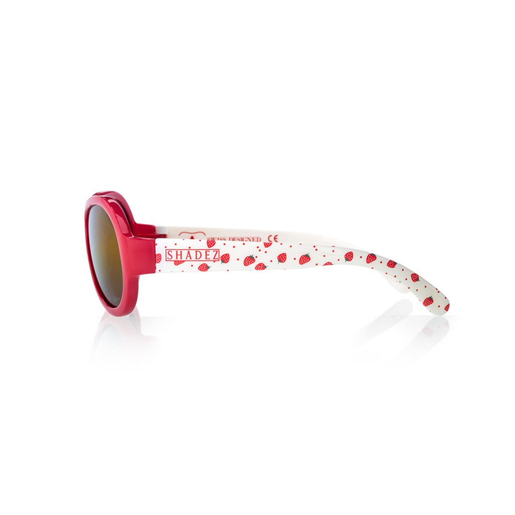 Shadez Kids Sunglasses Designers Strawberry Red / Kacamata Jemur Anak