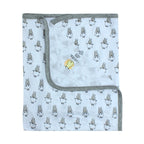Baabaasheepz Single Layer Blanket Small Sheepz / Blanket Anak Impor - Putih