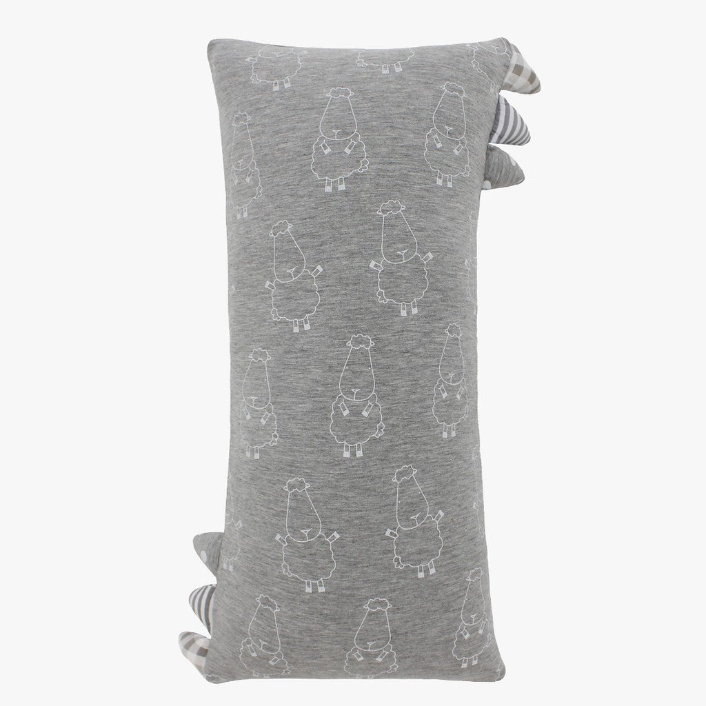 BedTime Buddy Case Jumbo Grey Baa Baa Sheepz / Sarung Bantal Jumbo Baa Baa Sheepz