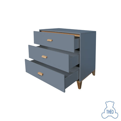 THEO NAÏA BIG CHEST OF DRAWERS NUIT COLOUR / LEMARI KECIL ANAK