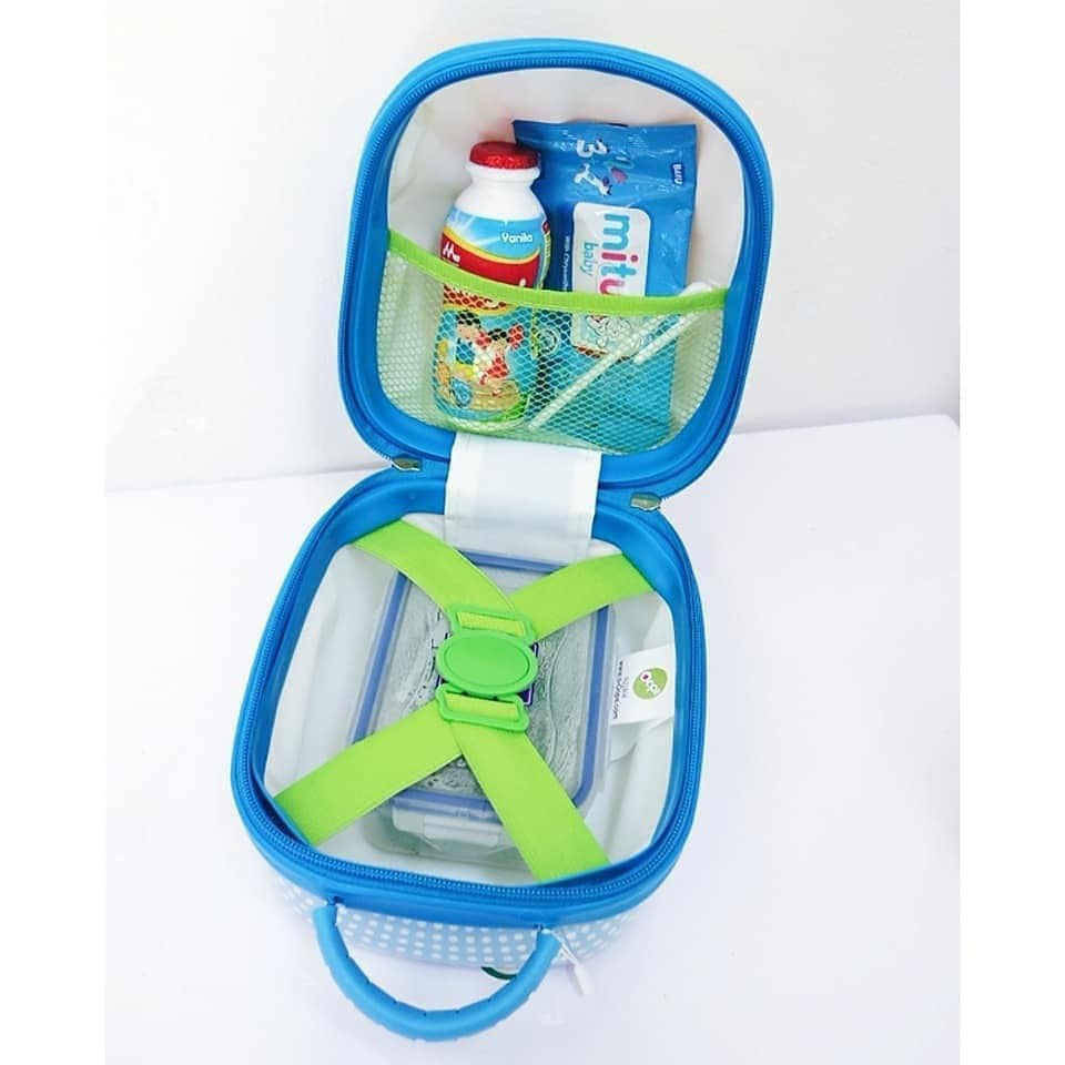 OOPS Kotak Makan Silikon Lembut / Tas Makan Anak
