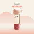 Hegen PCTO™ 450ml/15oz Lifestyle Bottle PPSU Pink with Loop and Boot