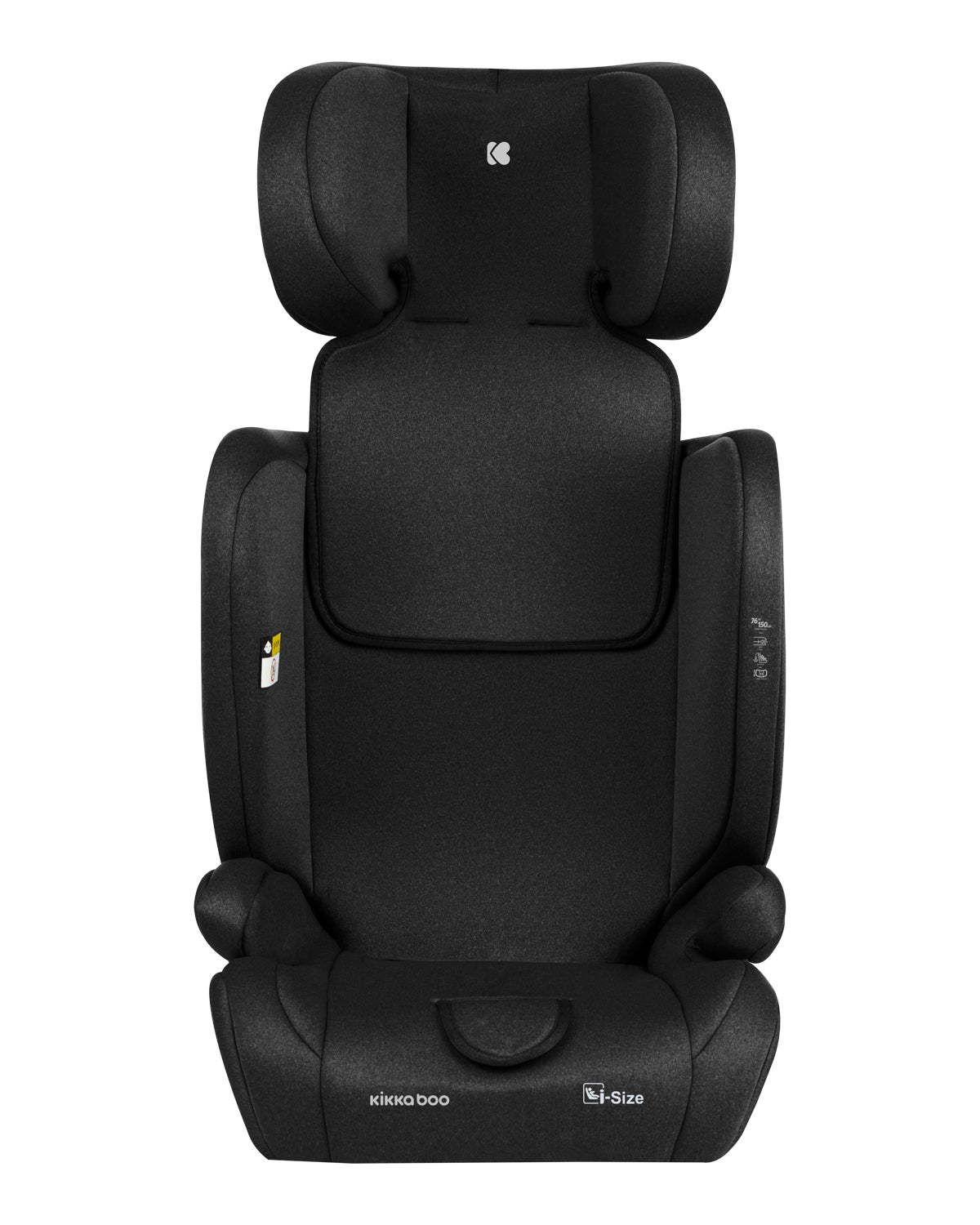 Kikkaboo Car seat 76-150 cm i-Cross i-SIZE Black / Dark Grey / Brown