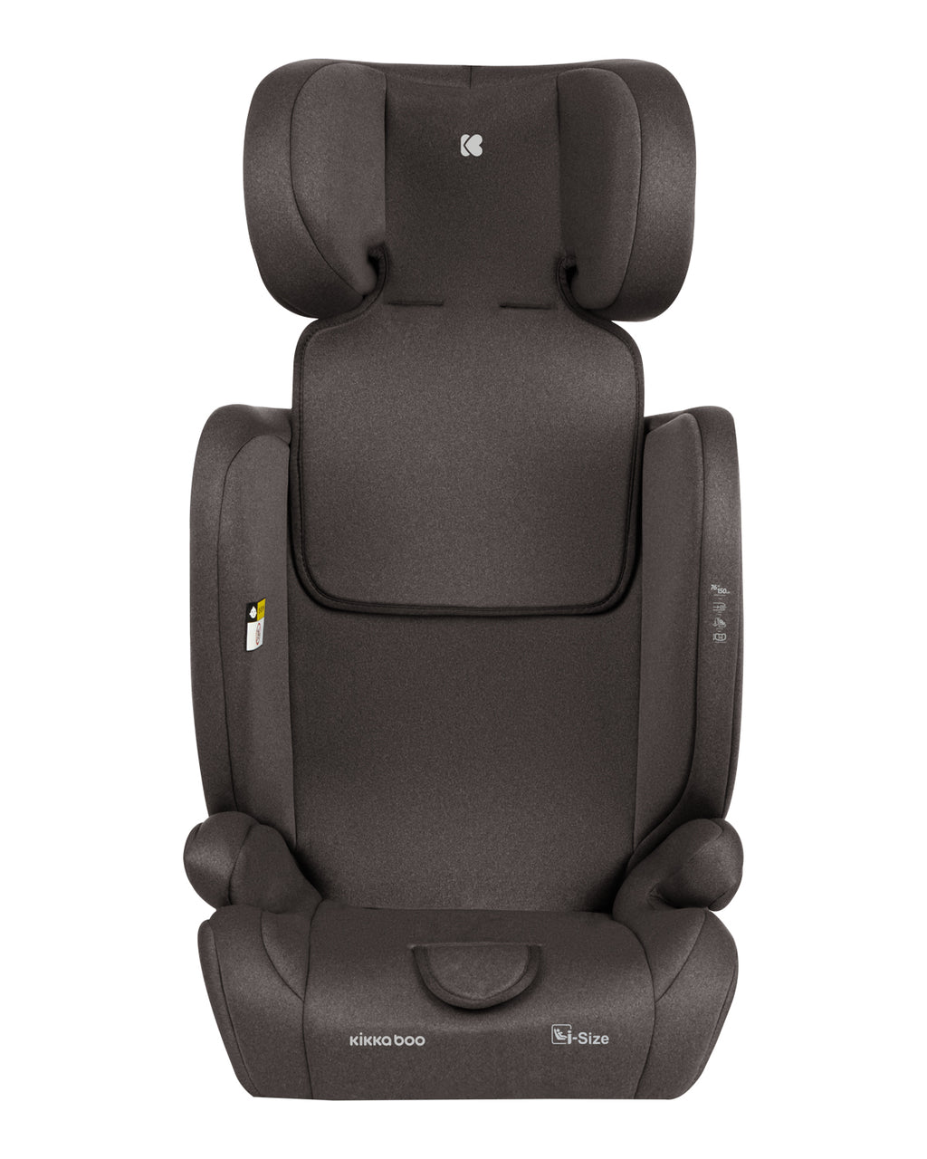 Kikkaboo Car seat 76-150 cm i-Cross i-SIZE Black / Dark Grey / Brown