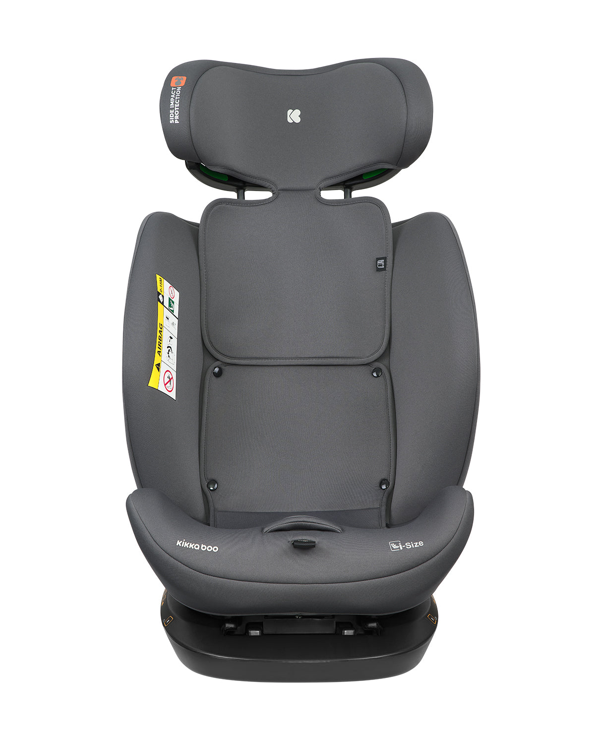 Kikkaboo Car seat 40-150 cm i-Explore 2 i-SIZE Black / Grey