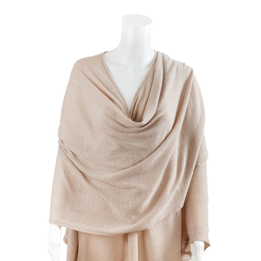Bebitza Textured Knit Nursing Cover / Apron Menyusui Import Bebitza
