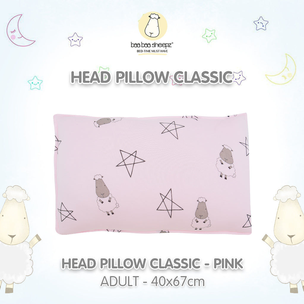 HEAD PILLOW BIG STAR SHEEPZ COLOUR BAABAASHEEPZ / BANTAL KEPALA ANAK