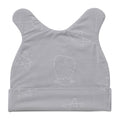 Baabaasheepz Cap Bib Booties Cute Big Star & Head Grey