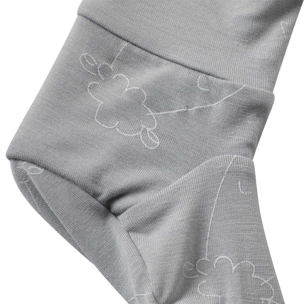 Baabaasheepz Cap Bib Booties Cute Big Star & Head Grey