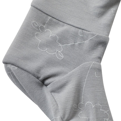 Baabaasheepz Cap Bib Booties Cute Big Star & Head Grey