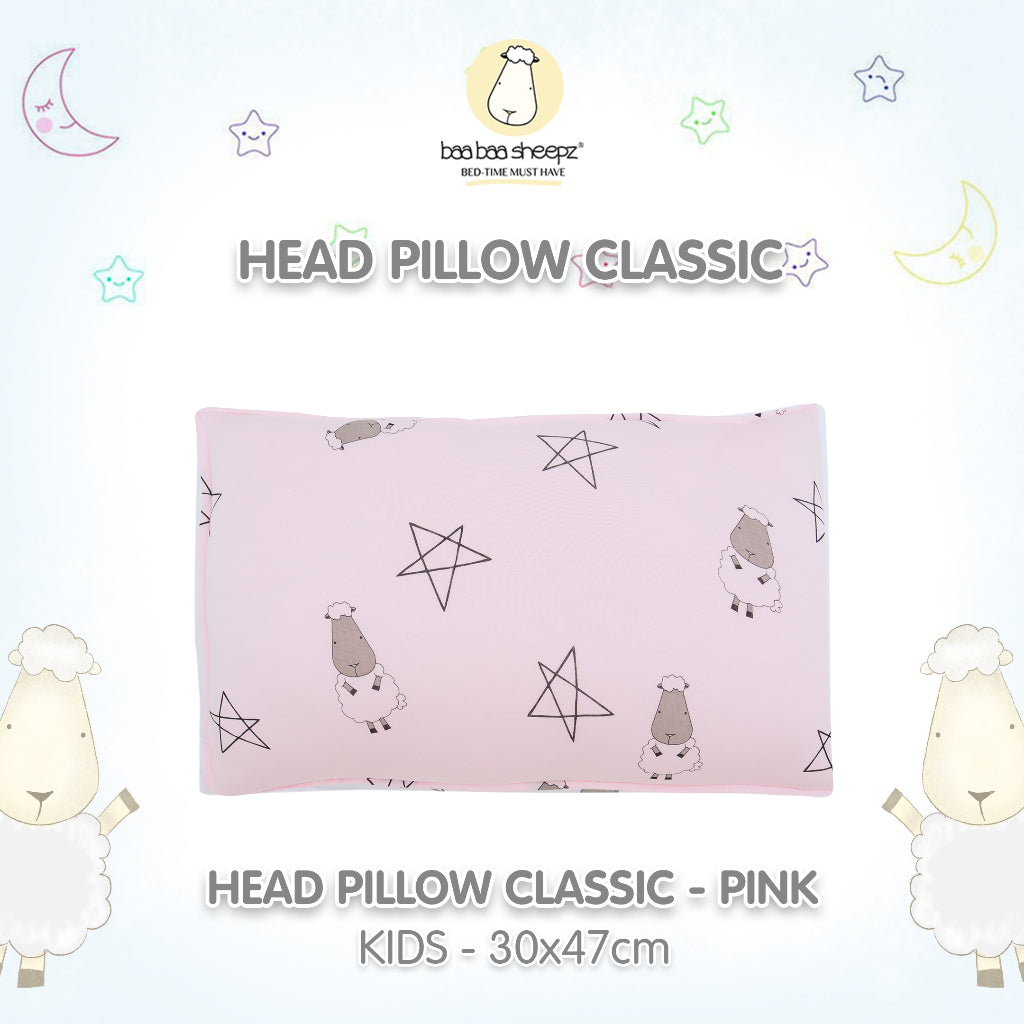 HEAD PILLOW BIG STAR SHEEPZ COLOUR BAABAASHEEPZ / BANTAL KEPALA ANAK