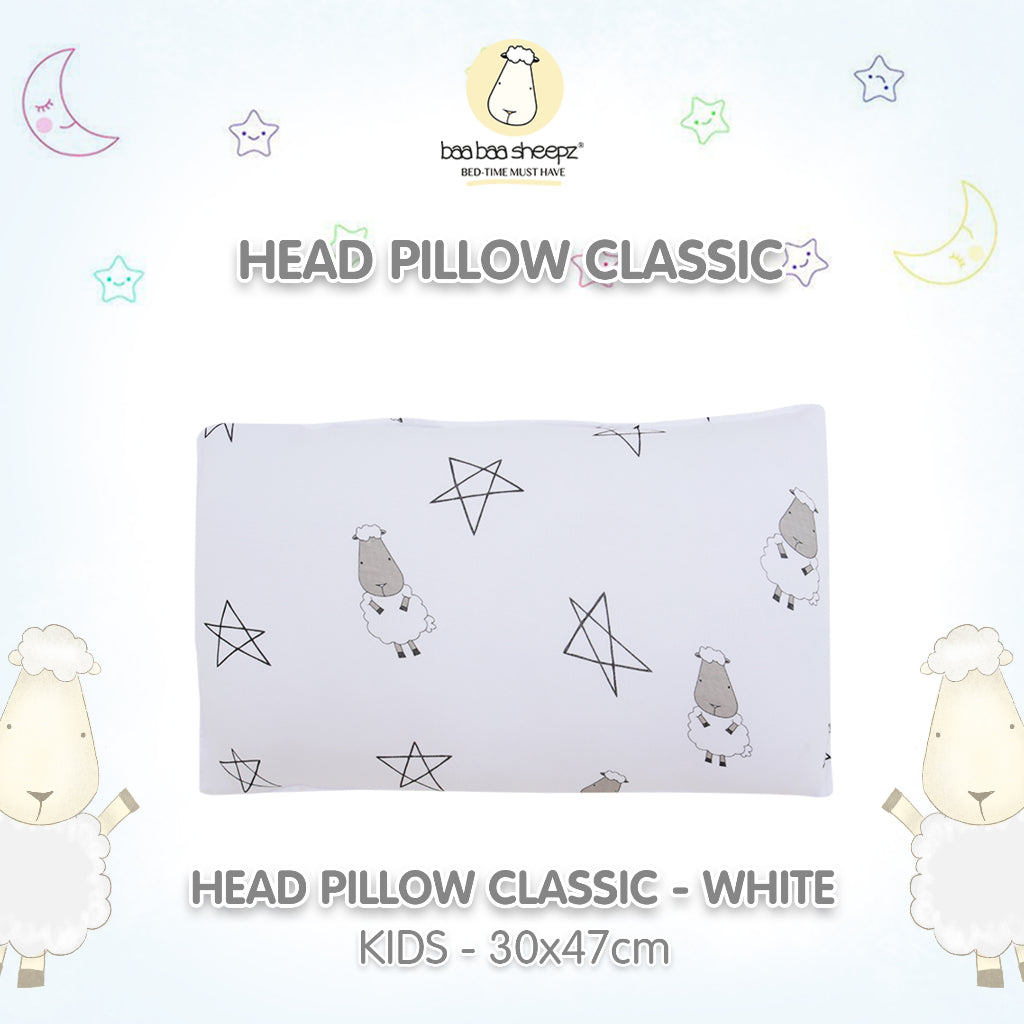 HEAD PILLOW BIG STAR SHEEPZ COLOUR BAABAASHEEPZ / BANTAL KEPALA ANAK