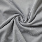 Baabaasheepz Wearable Blanket Zip Cute Big Star & Head Grey / Selimut Bed