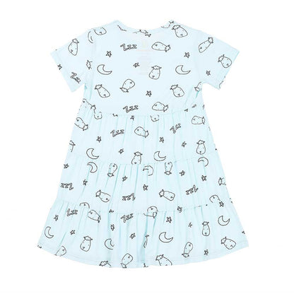 Baabaasheepz Tiered Dress Sweet Dreams Baa Baa / Dress Anak