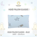 HEAD PILLOW BIG STAR SHEEPZ COLOUR BAABAASHEEPZ / BANTAL KEPALA ANAK