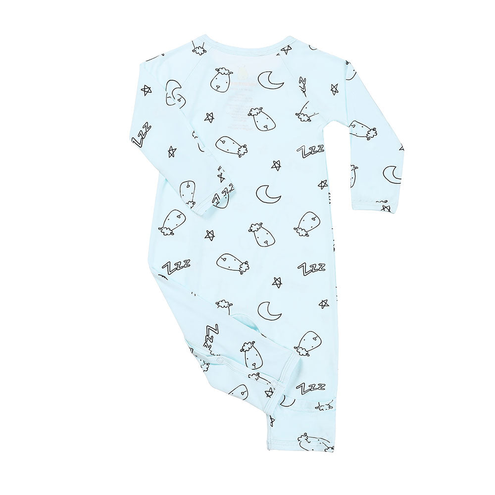 Baabaasheepz Romper Side Snap Sweet Dreams Baa Baa / Romper Anak