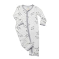 Baabaasheepz Romper Zip Cute Big Star & Sheepz White / Romper Zipper - 0-6 BULAN