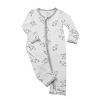Baabaasheepz Romper Zip Cute Big Star & Sheepz White / Romper Zipper - 0-6 BULAN