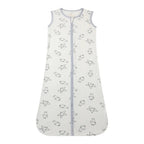 Baabaasheepz Wearable Blanket Zip Cute Big Star & Sheepz White - 0-6 BULAN