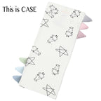 Baabaasheepz Buddy Case Cute Big Star & Sheepz White / Sarung Bantal - SMALL 13X30CM