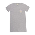 Baabaasheepz Women Dress Cute Big Star & Head Grey / Dress Dewasa