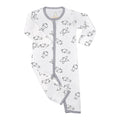Baabaasheepz Romper Cute Big Star & Sheepz White / Romper Kancing Anak - NB
