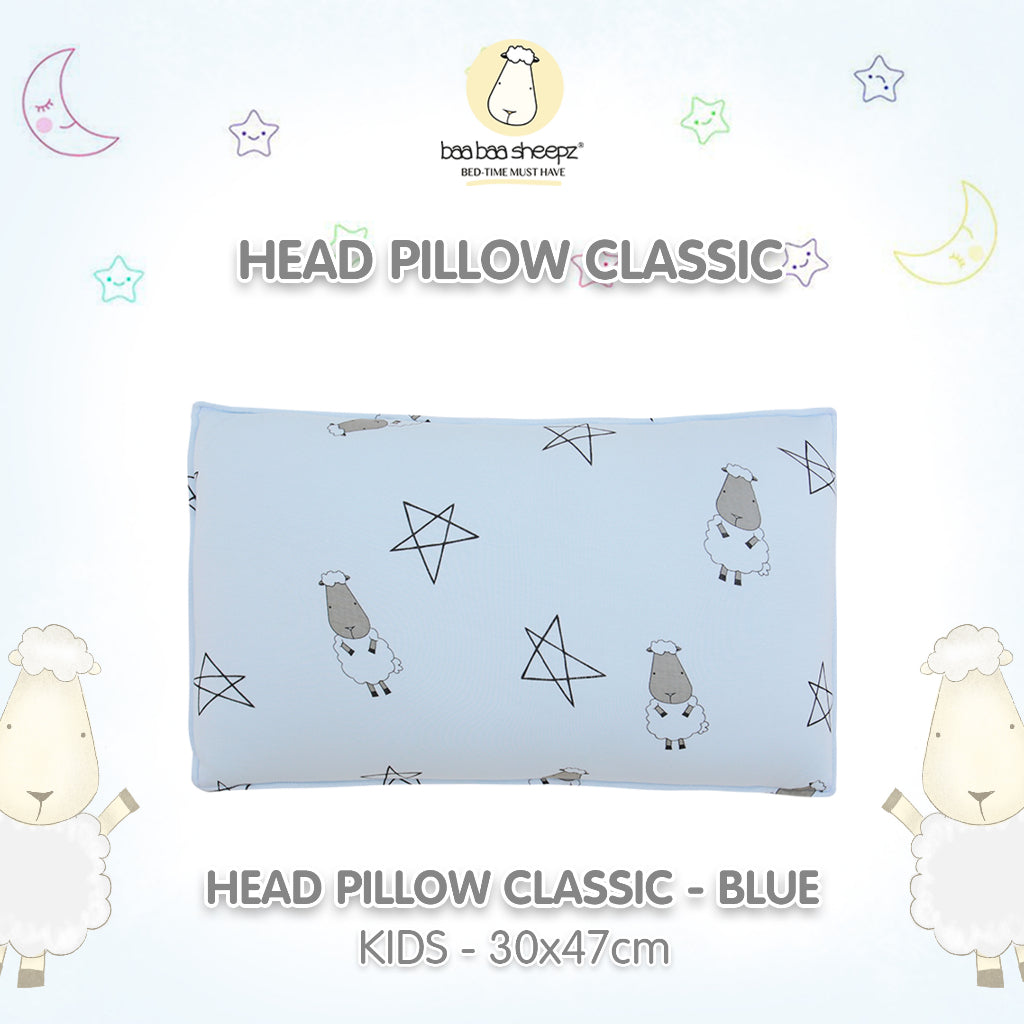 HEAD PILLOW BIG STAR SHEEPZ COLOUR BAABAASHEEPZ / BANTAL KEPALA ANAK