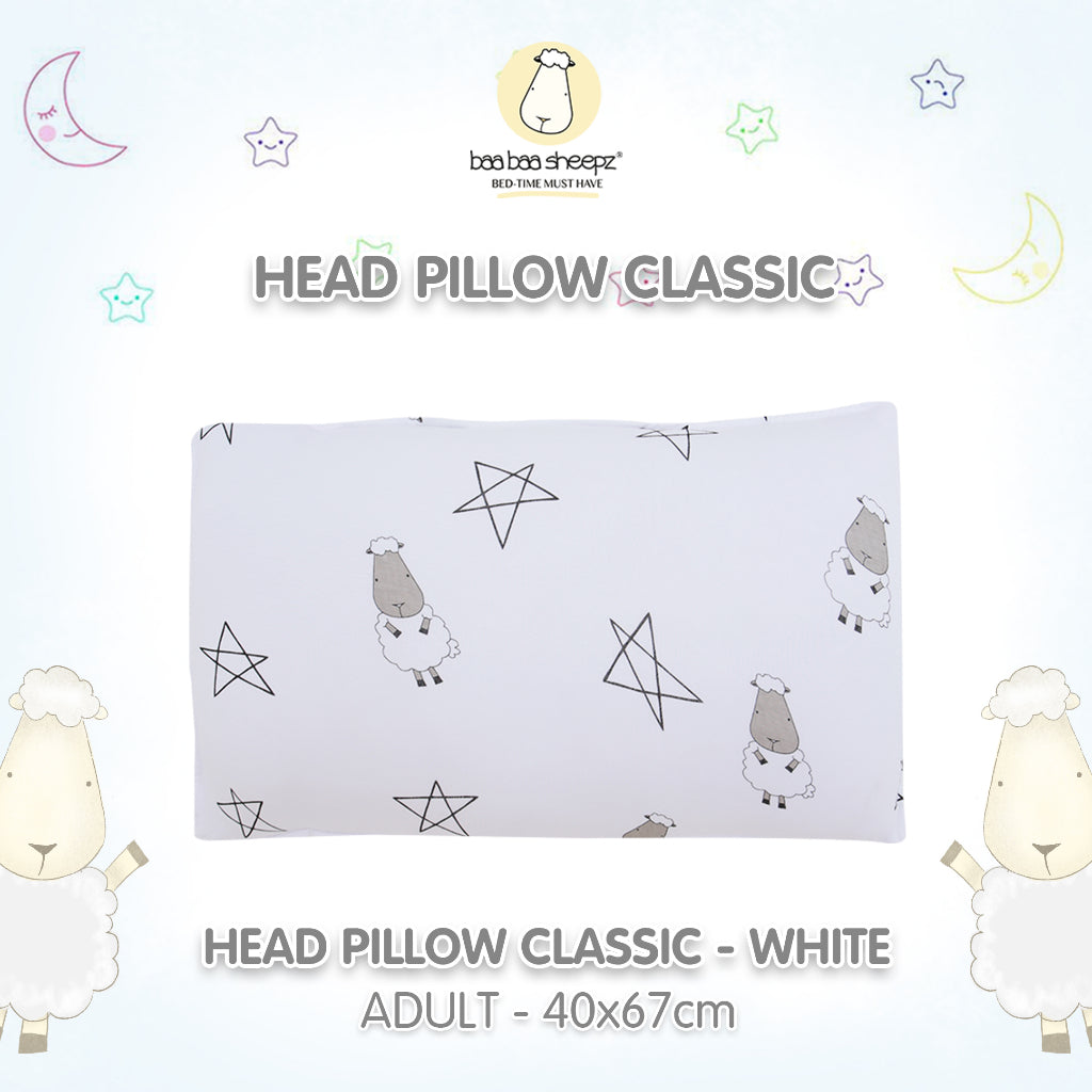 HEAD PILLOW BIG STAR SHEEPZ COLOUR BAABAASHEEPZ / BANTAL KEPALA ANAK