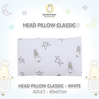 HEAD PILLOW BIG STAR SHEEPZ COLOUR BAABAASHEEPZ / BANTAL KEPALA ANAK