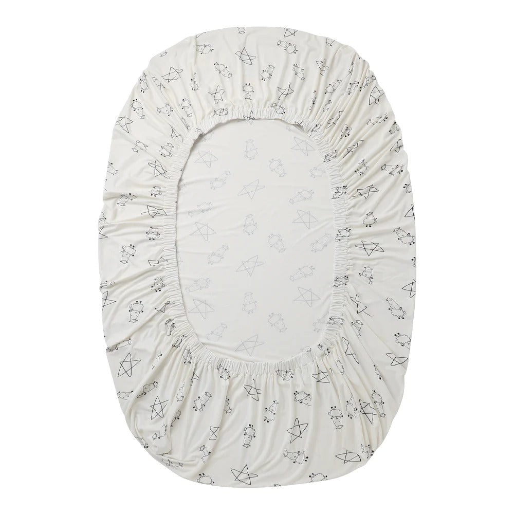 Baabaasheepz Mattress Sheet Cute Big Star & Sheepz / Sprei Kasur