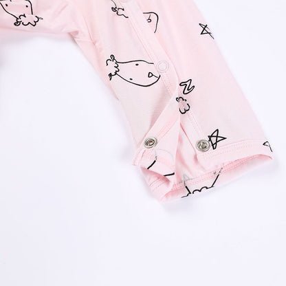 Baabaasheepz Romper Side Snap Sweet Dreams Baa Baa / Romper Anak