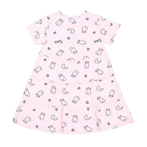 Baabaasheepz Tiered Dress Sweet Dreams Baa Baa / Dress Anak