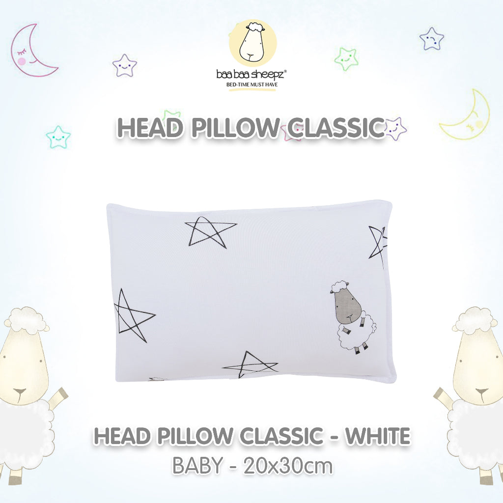 HEAD PILLOW BIG STAR SHEEPZ COLOUR BAABAASHEEPZ / BANTAL KEPALA ANAK
